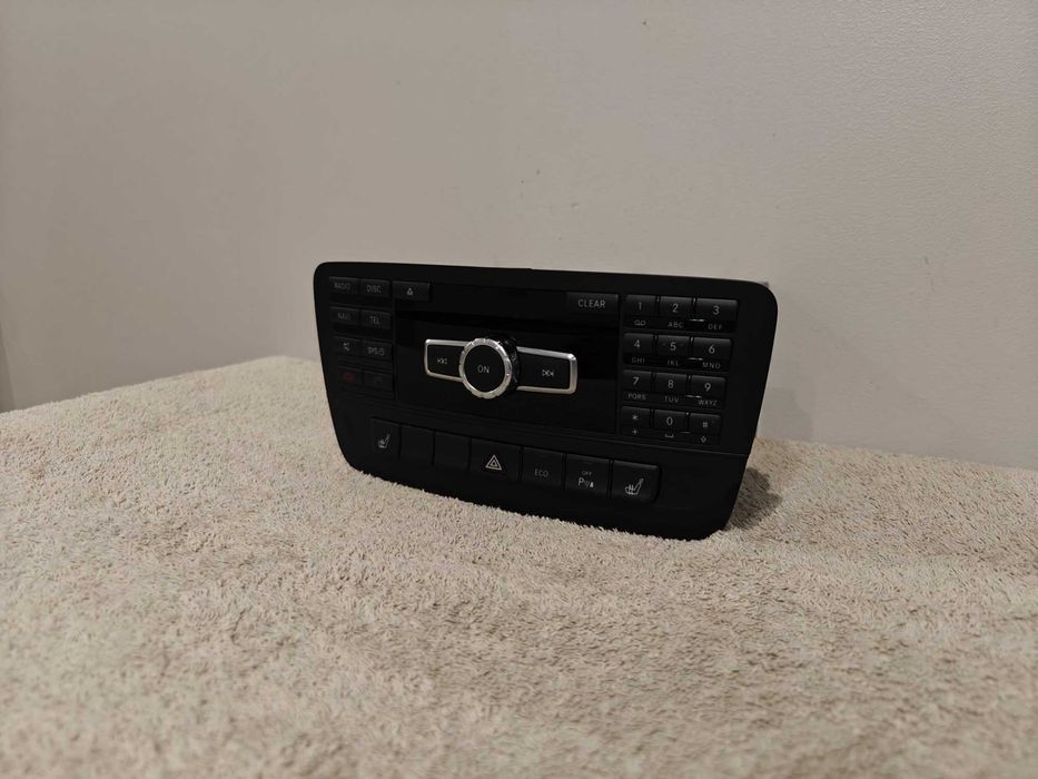 Moduł Radioodtwarzacz CD/DVD/GPS Mercedes Klasa B W246 Oryginał EUROPA
