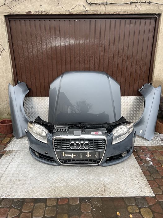 Przód kompletny Audi A4 B7 Chłodnice 2.0TDI LAK: LZ9X