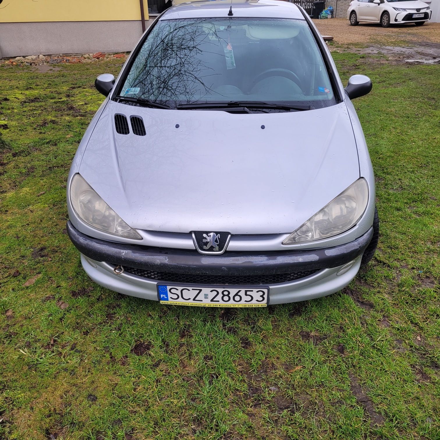 Peugeot 206, uszkodzone sprzęgło