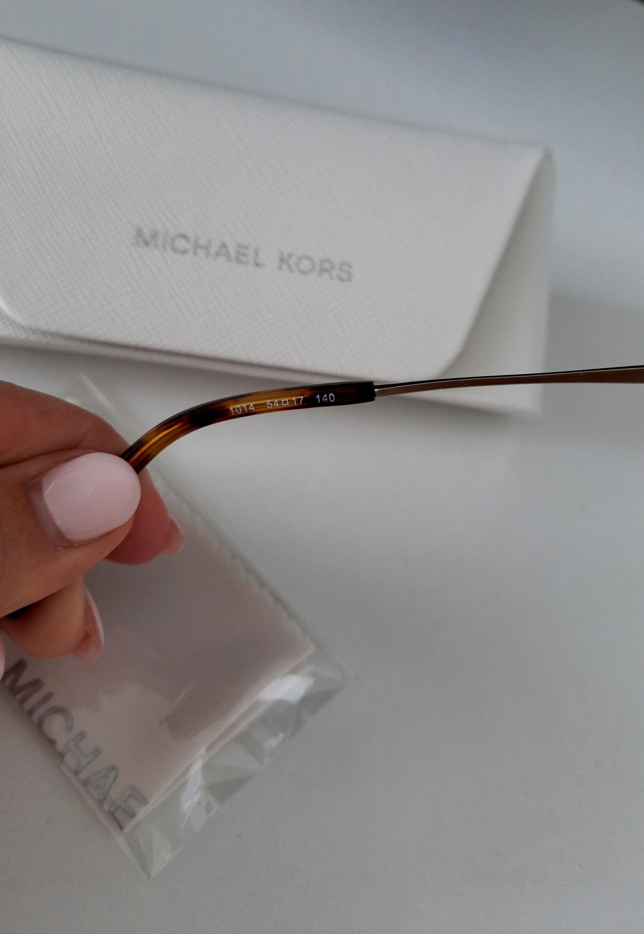 MK Michael Kors Nowe oryginalne duże zlote oprawki okulary 3062 54
