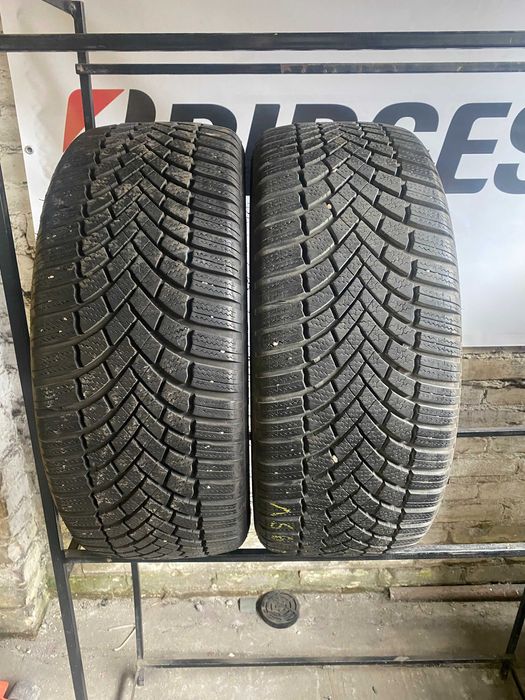 225/45R18 Bridgestone Dwie używane opony zimowe
