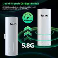 UeeVii CPE820 Wi-Fi на 3км мост/точка доступа(WDS bridge) 1000mb/s