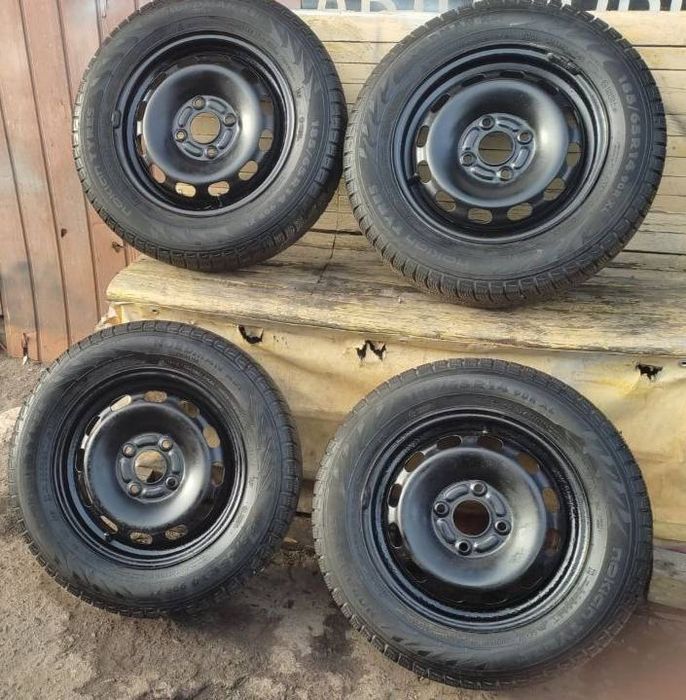 Колеса R14 на Ford Fiesta, гума зимова Nokian 185/65