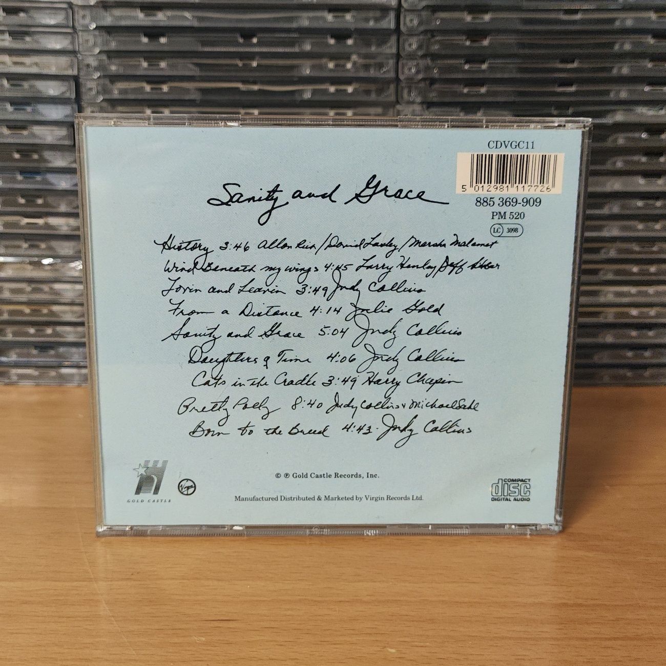 Judy Collins Sanity And Grace