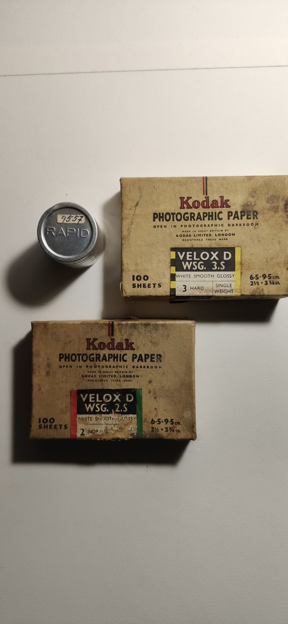 Caixas Vintage Kodak/Rapid