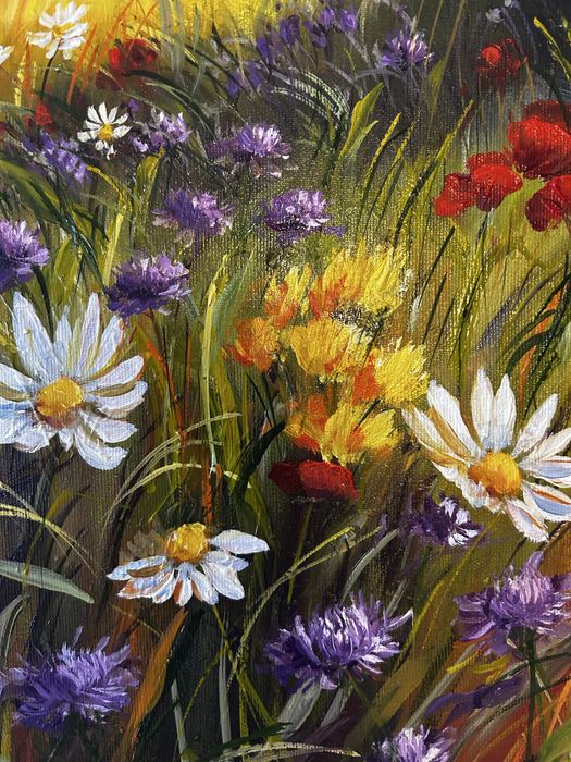 Картина олією Літо