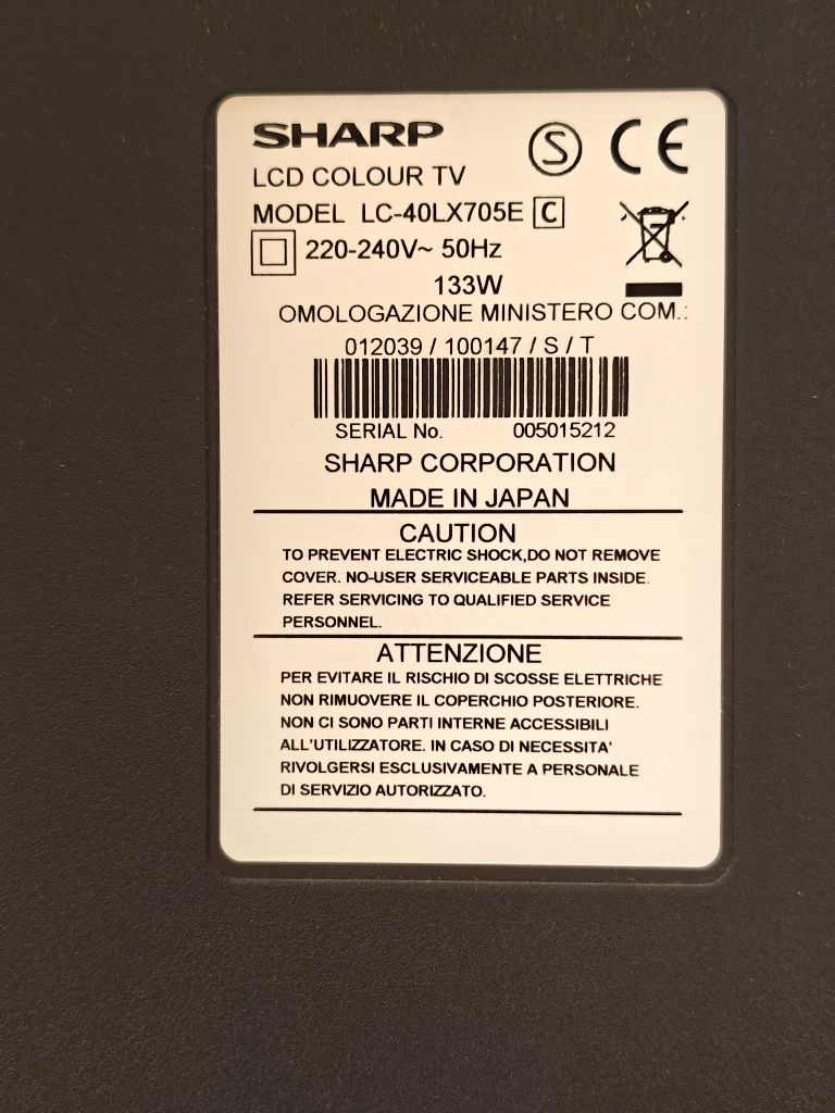 Sharp LC-40LX705E – TV idealny, dekoder gratis dla szybkich!