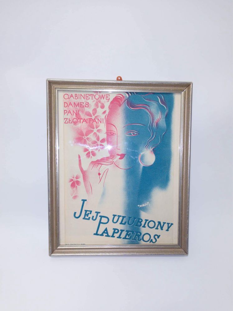 Reklama plakat T. Gronowski ok. 1931 Gabinetowe Dames