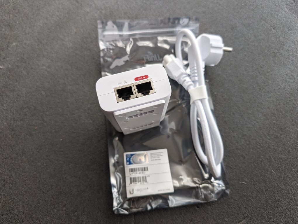 Adaptador POE+ Ubiquiti Unifi IEEE 802.3at