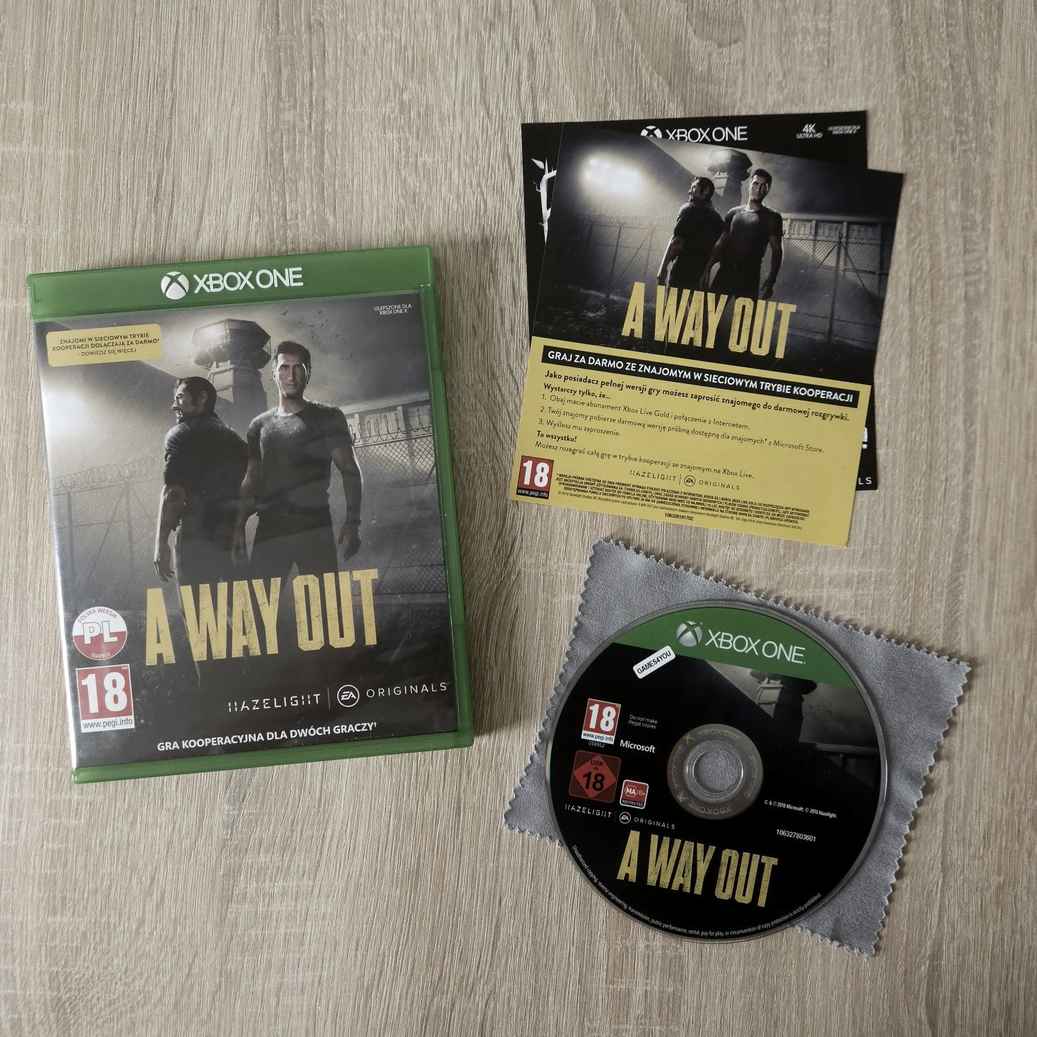 Xbox One / A way out, Battlefront 2, Black Ops 4