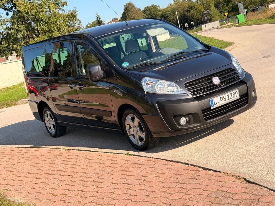 Fiat Scudo LONG*2.0 HDI*L2H1*9-Osób*Z Niemiec*Ful Serwis*Zadbany*Jeden Wł.Klima