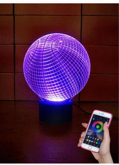 3-D лампа мʼяч