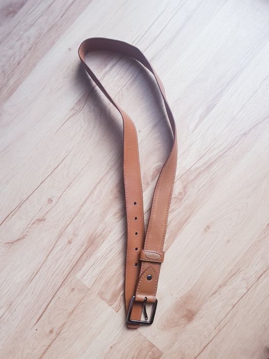 Skórzany pasek męski marki Ermenegildo Zegna