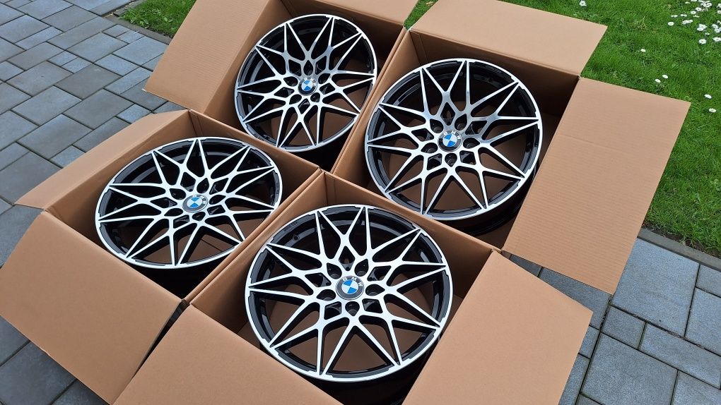 Nowe Alufelgi BMW 5x120 R18 3 5 X1 X3 f25 f30 f10 E90 E84 E46 Okazja.