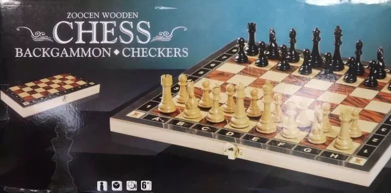 Gra szachy 3w1. Macyszyn Toys