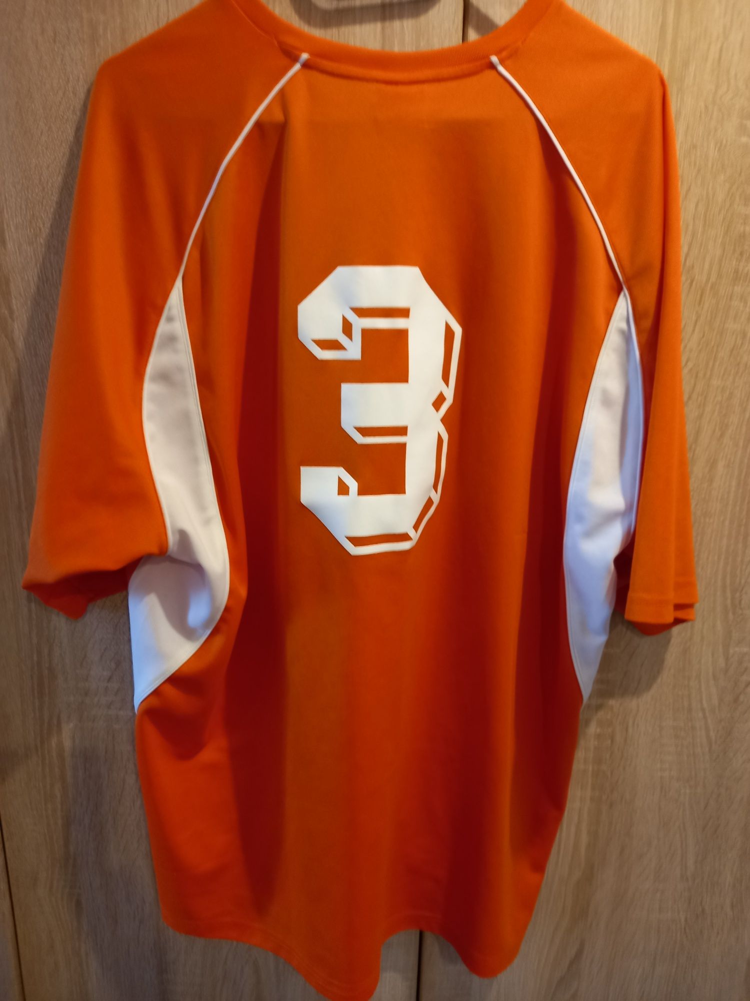 Koszulka męska Adidas XL pomaranczowa