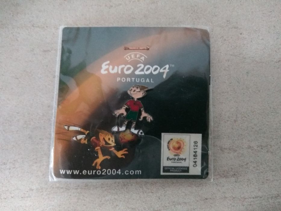 Pins Euro 2004 novos