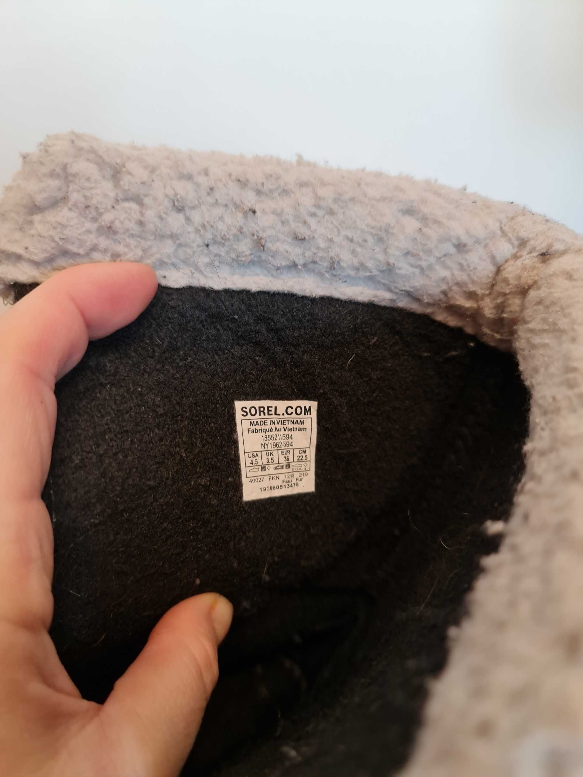 Śniegowce Sorel Yoot Pac Nylon NY1962  rozmiar 36