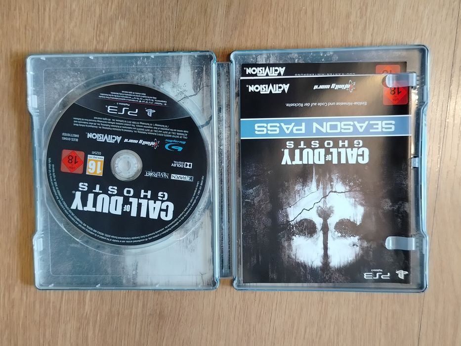 call of duty ghosts ps3 steelbook