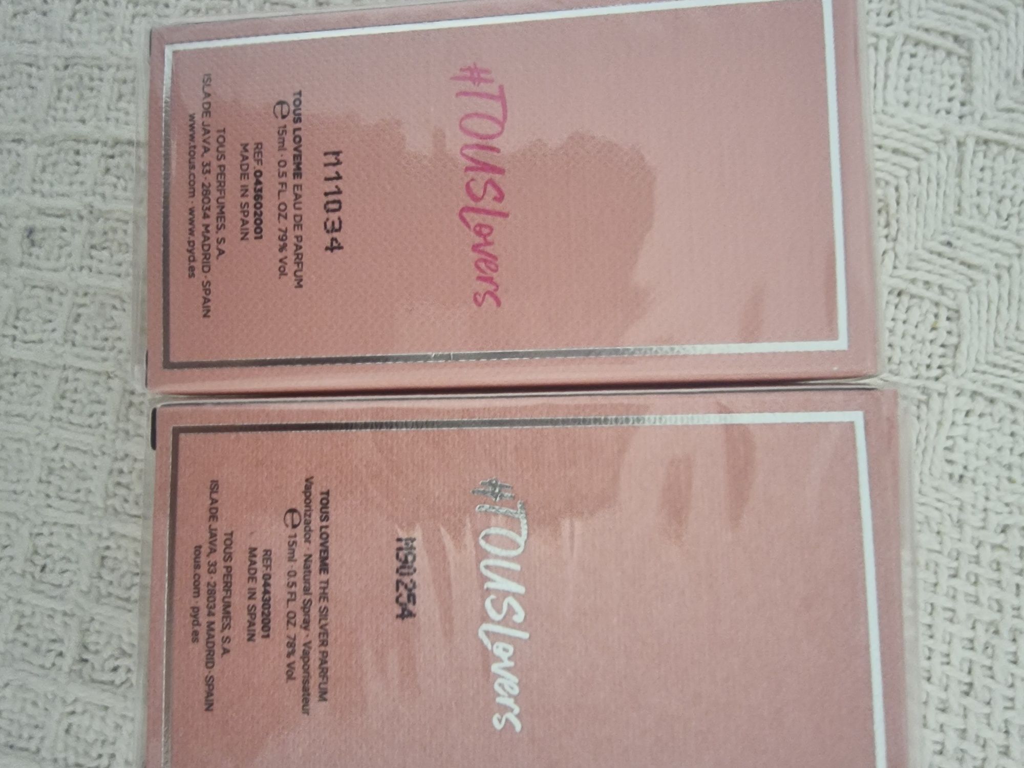 The Perfume love Me TOUS 2szt   (2×15 ml ) 120 zł Nowe oryginalne