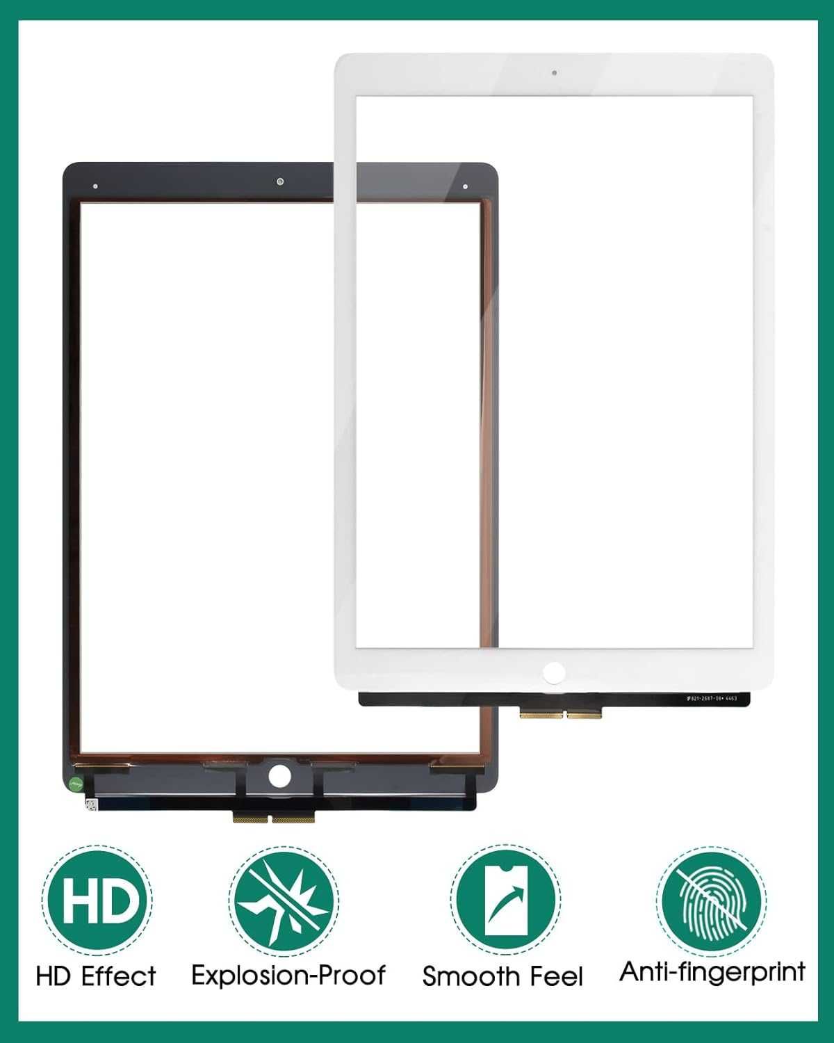 Szkło Digitizer z ekranem dotykowym Zamiennik iPad Pro 12.9 1st