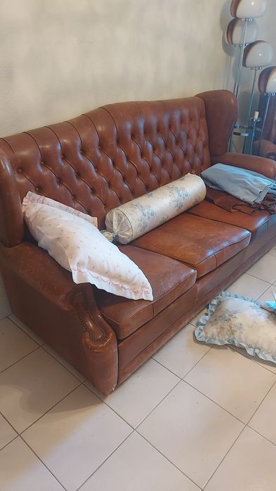 Sofás de napa antigos