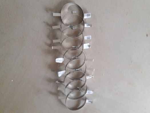 Obejma dystansowa wkładu kominowego 170 mm nierdzewna SPIROFLEX Lubli