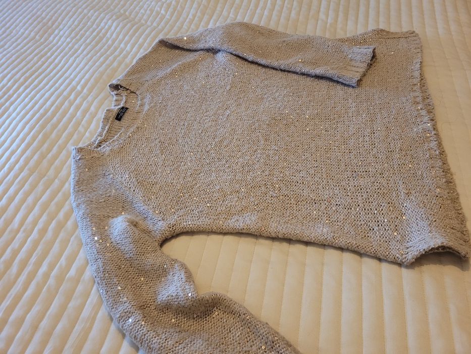 Camisola Lefties bege e dourada