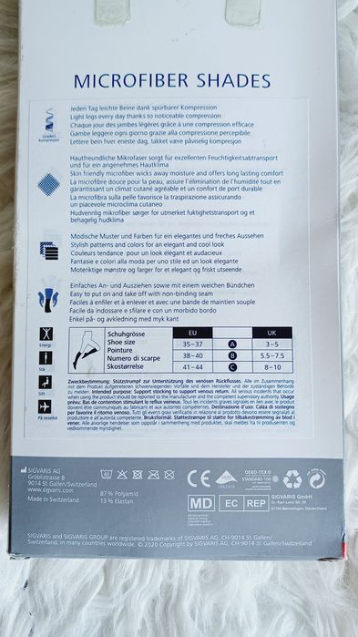 Podkolanówki uciskowe kompresyjne Sigvaris