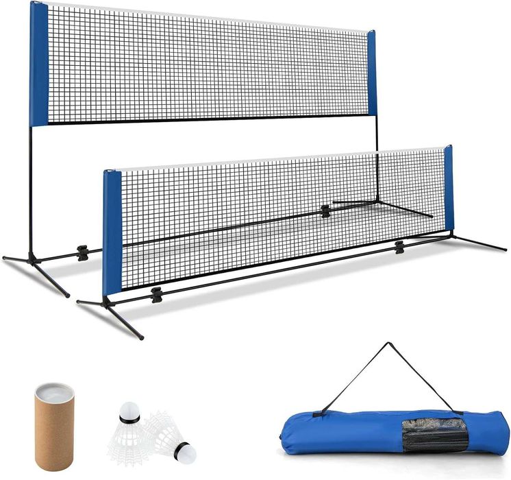 Nowa siatka do badmintona / tenis / stojak / siatkówka !A3376!