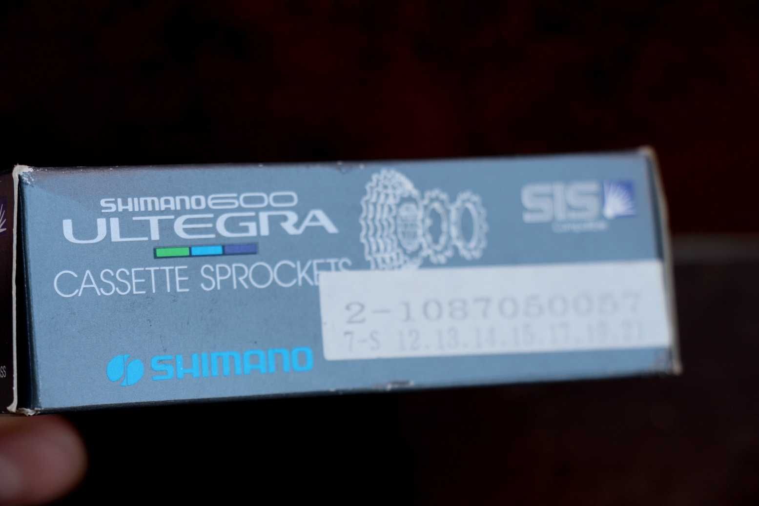 Shimano 600 Ultegra tricolor kaseta 7s UG 12/21 szosa nowa !!!