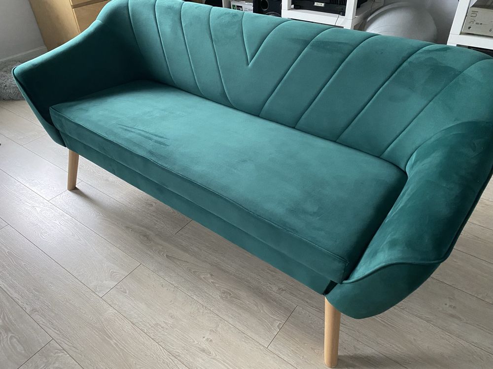 Sofa butelkowa zieleń