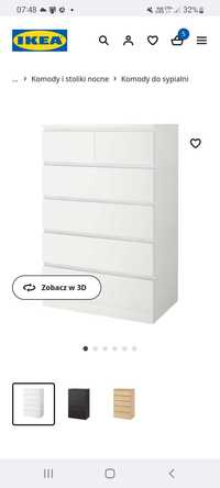 Komoda biała ikea