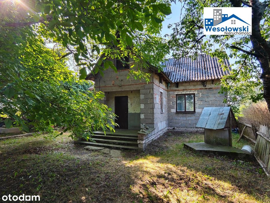 Siedlisko 3500m2 z domem 70m2, blisko lasu, Cisza i spokój.