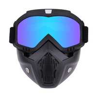 Wiatroszczelna maska gogle okulary sportowe przeciwsłoneczne UV.