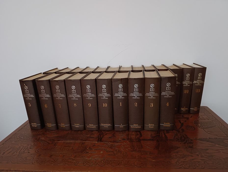 Enciclopédia luso-brasileira - 23 volumes