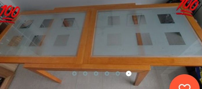 Vendo mesa + cama solteiro de ferro,enquanto ver anúncio está ativo