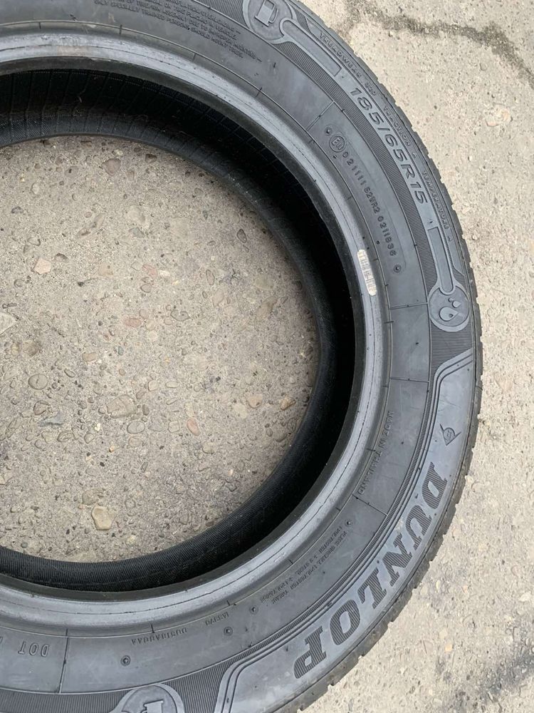 Шини 185/65 R15 Dunlop літо 2019-18р,7-7,5мм