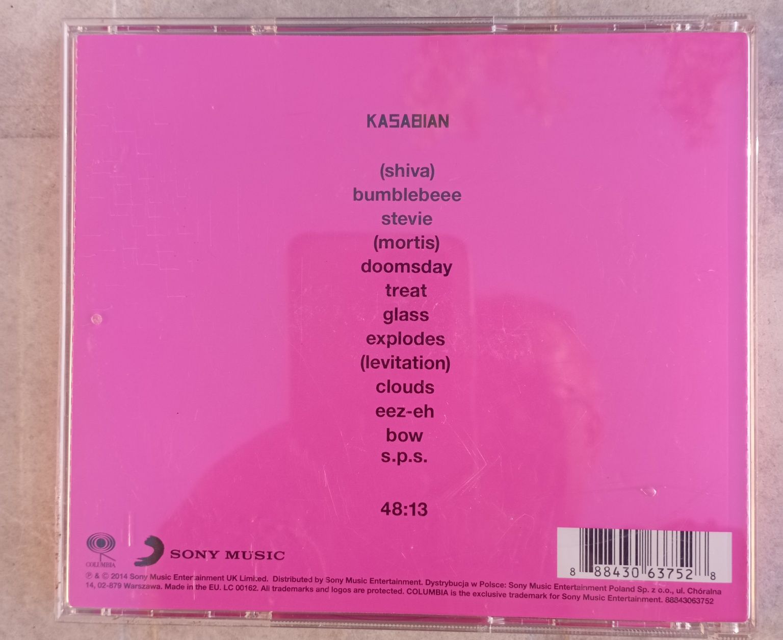 Kasabian - 48:13 - płyta CD -rock