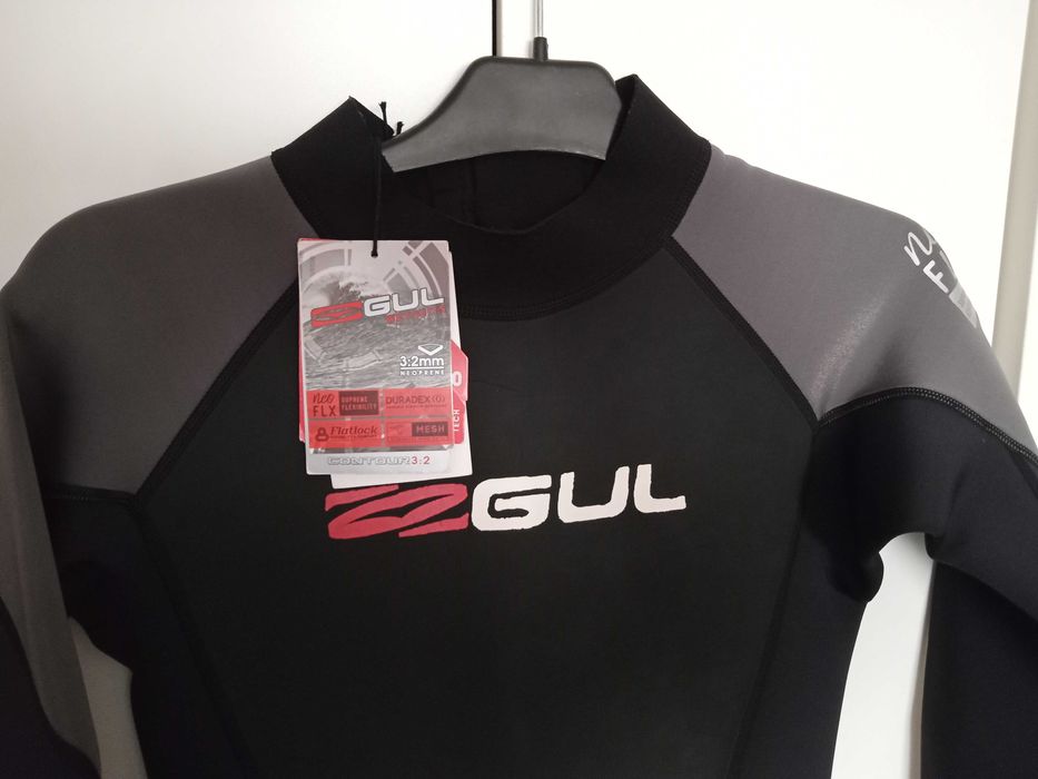 Fato surf/bodyboard GUL counter 3/2 novo