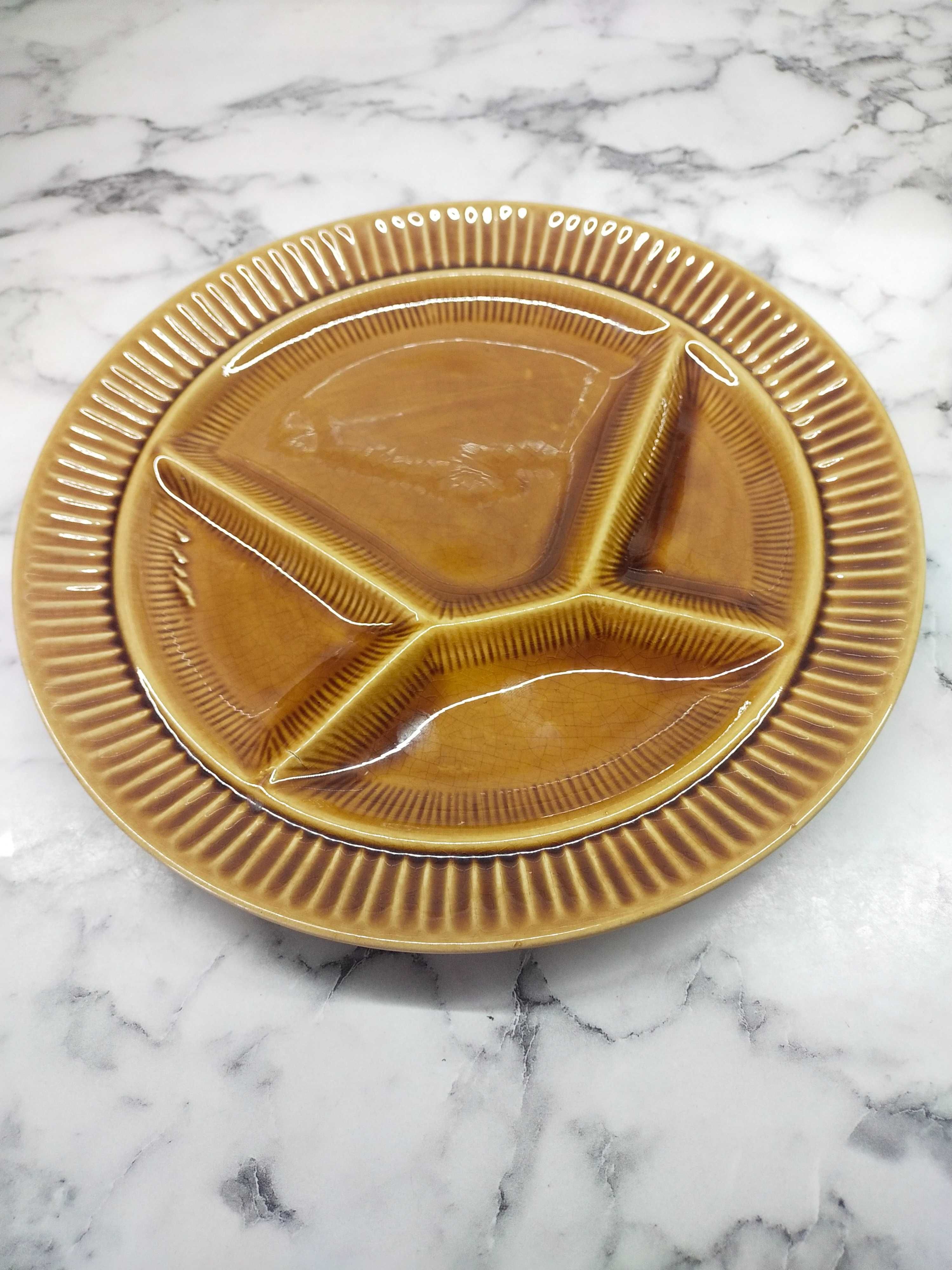 Sarreguemines ceramiczne talerzyki do przystawek ceramika