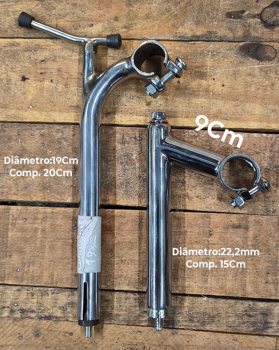 Cubos de roda bicicleta Vilar/Philips/avanço de guiador criança/cintas