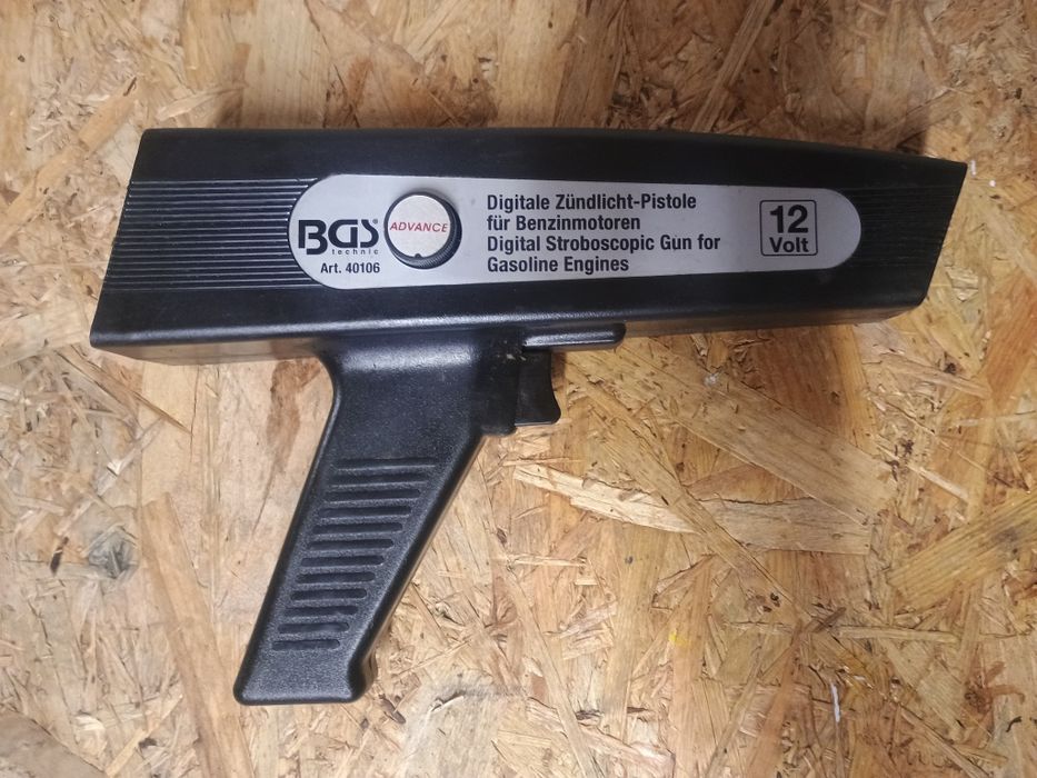 Cyfrowa lampa stroboskopowa do ustawiania zapłonu benzyna i diesl BGS