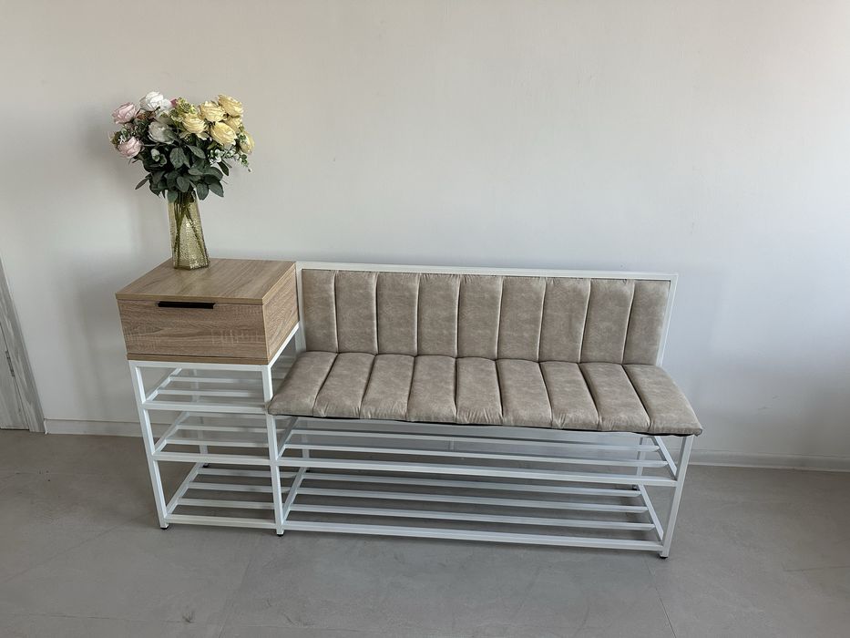 Банкетка з шухлядою консоль вішак пано передпокій коредор