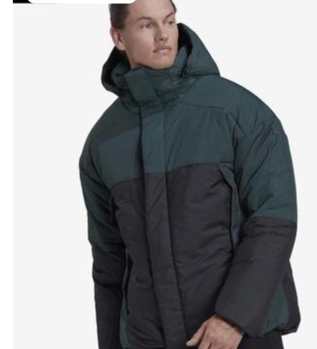 Adidas myshelter куртка пуфер чоловіча унісекс пухова пуховик