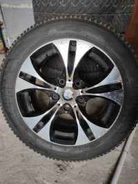 Felgi aluminiowe R16 5x120 ET34 BMW z oponami zimowymi