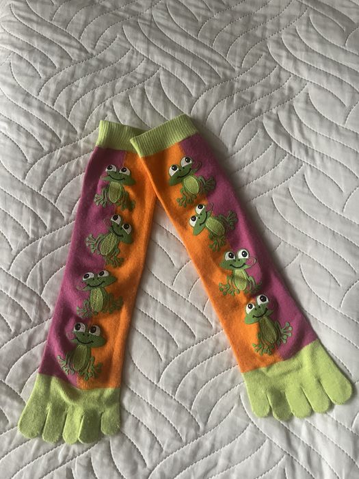 Skarpety kolorowe pięciopalczaste - nowe