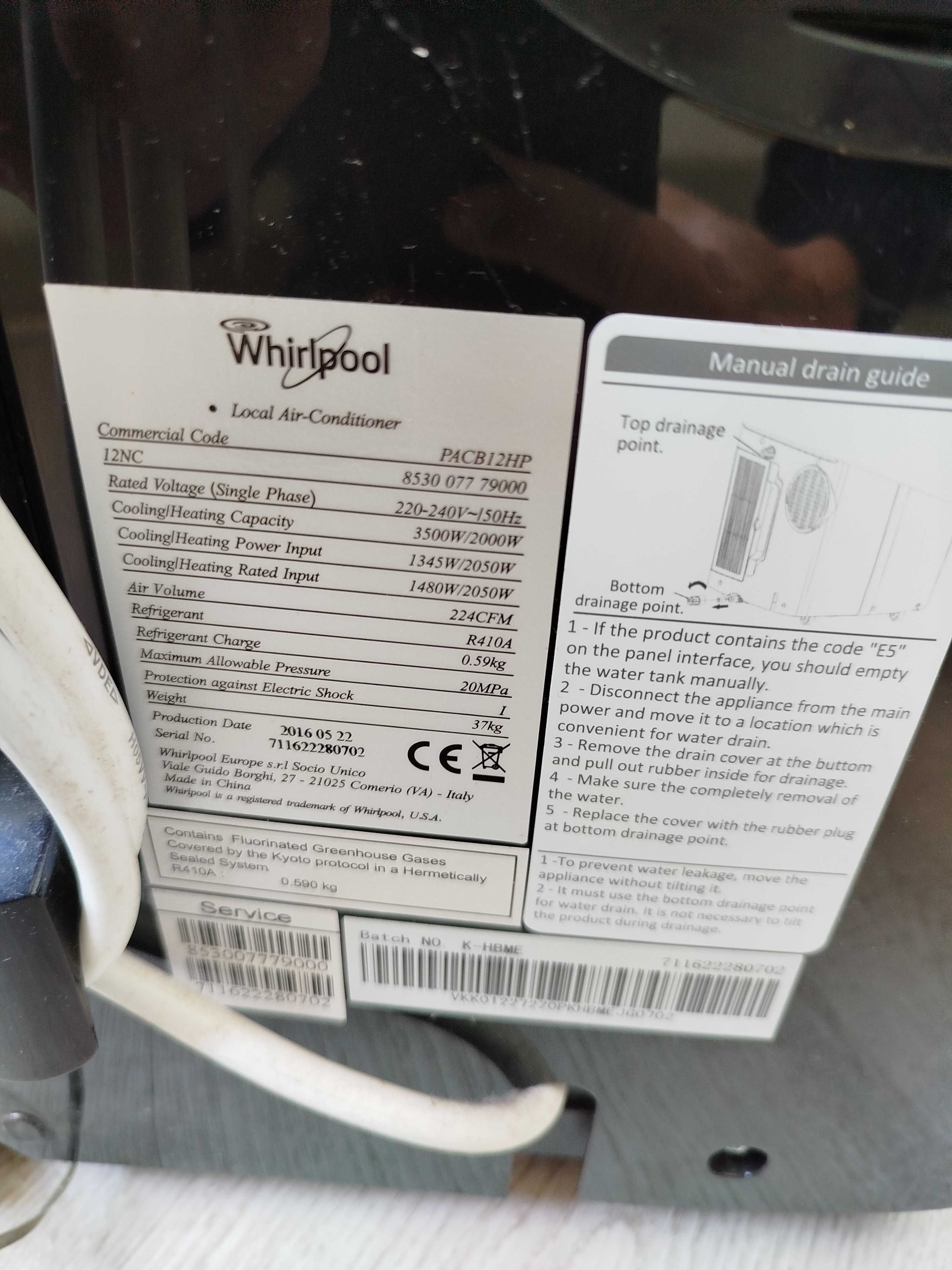 Ar Condicionado Whirlpool