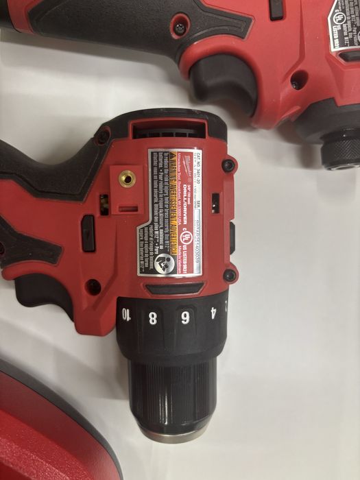 Milwaukee 3401 3450 шуруповерт імпак м12 фонарь м18