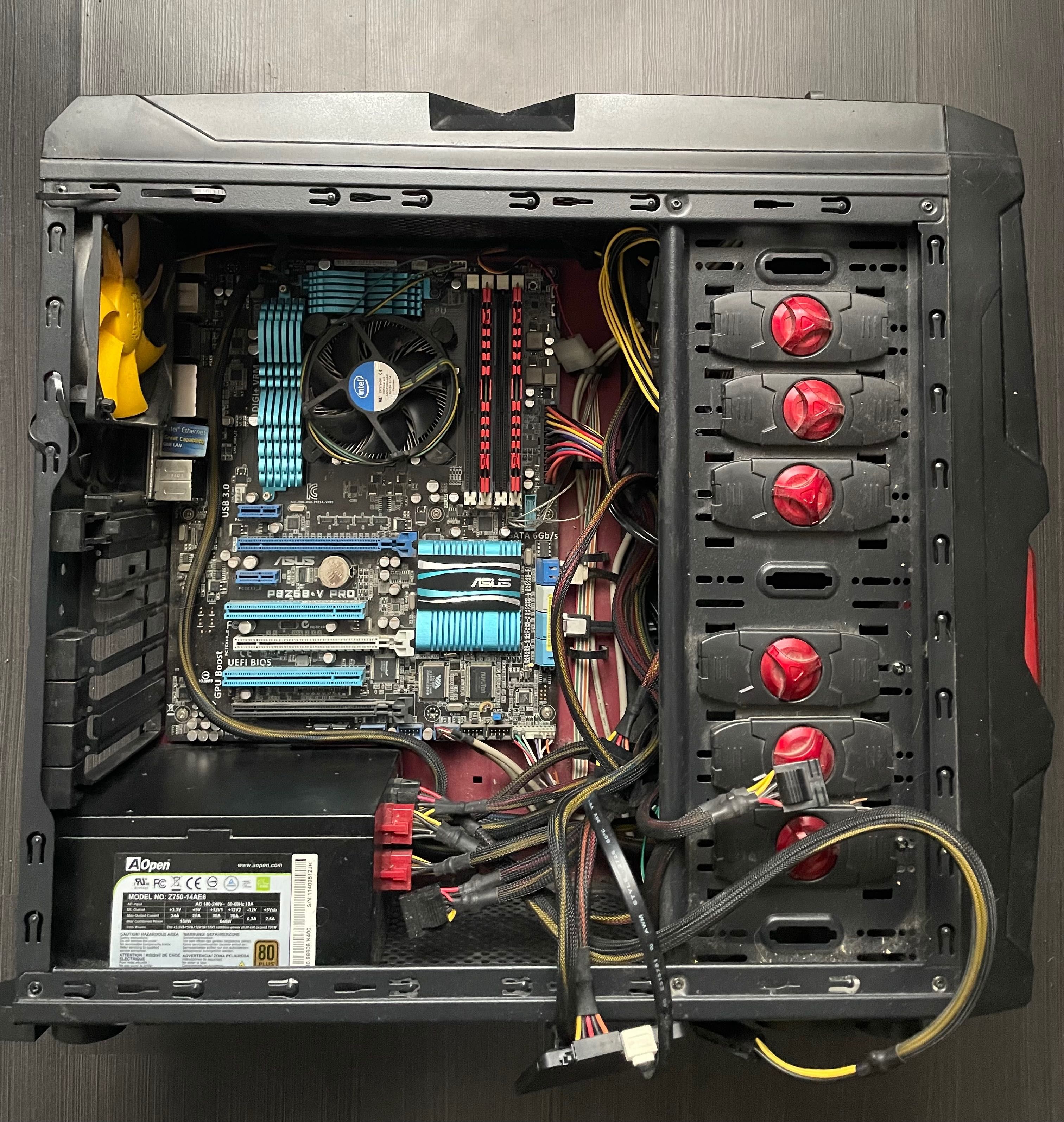 Сборка Asus P8Z68 V PRO / Intel i5-2500K / G.Skill 8gb ddr3